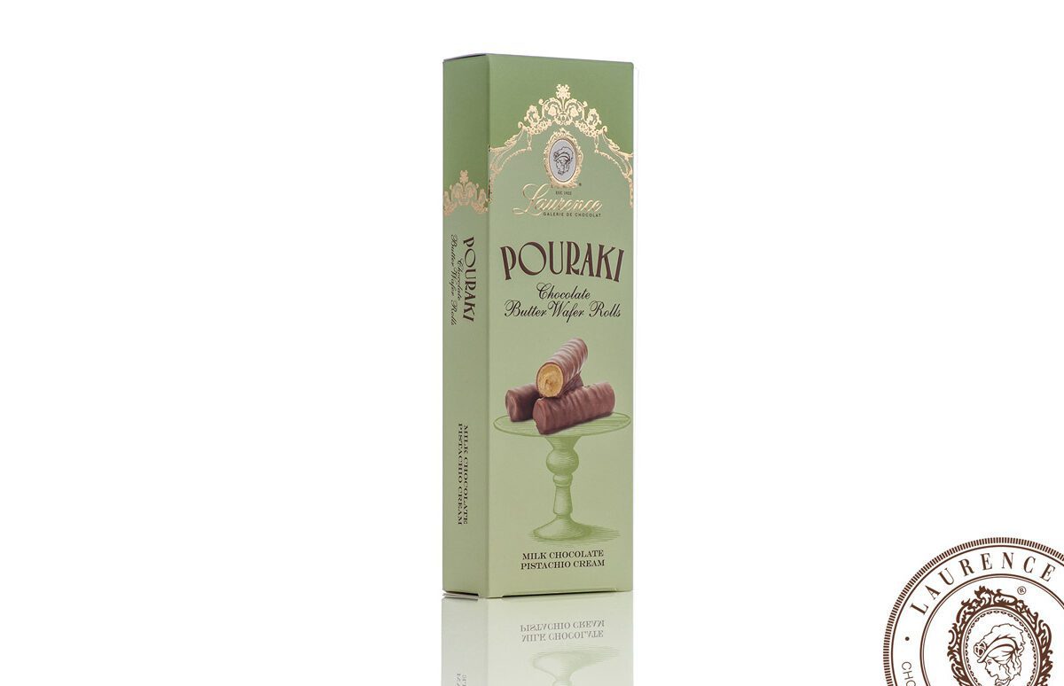 Milk Chocolate Pistachio Cream Pouraki