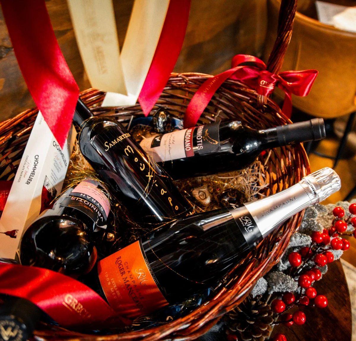 Grecian Artisan Gift Baskets 2025 The luxury elite set 3